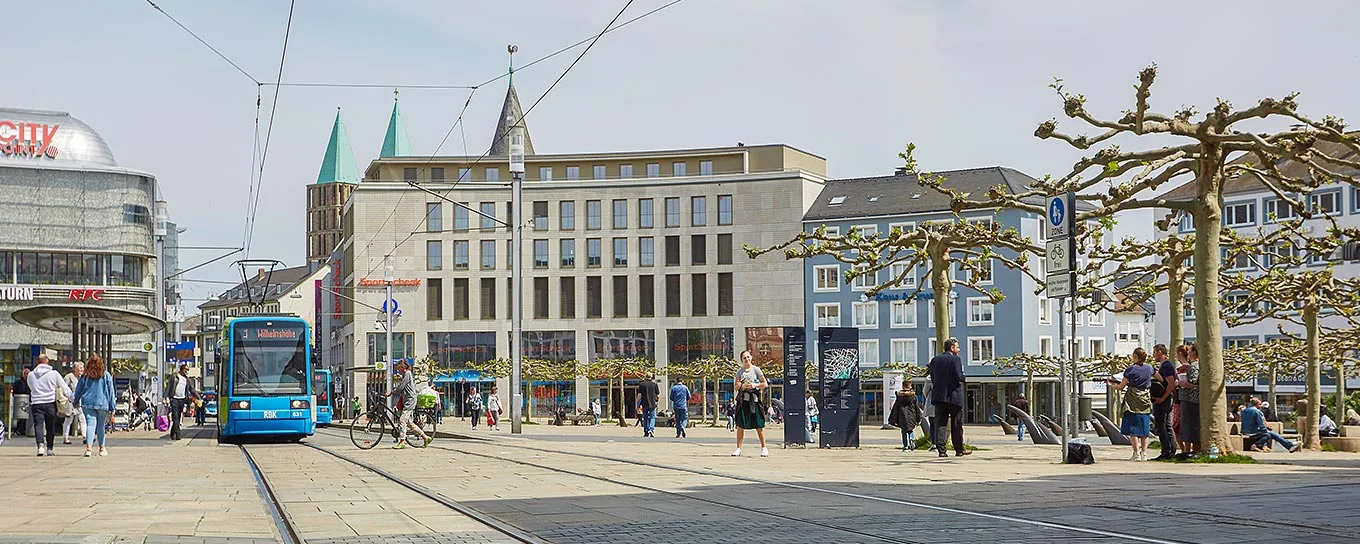 Kasseler Königstraße in der Innenstadt