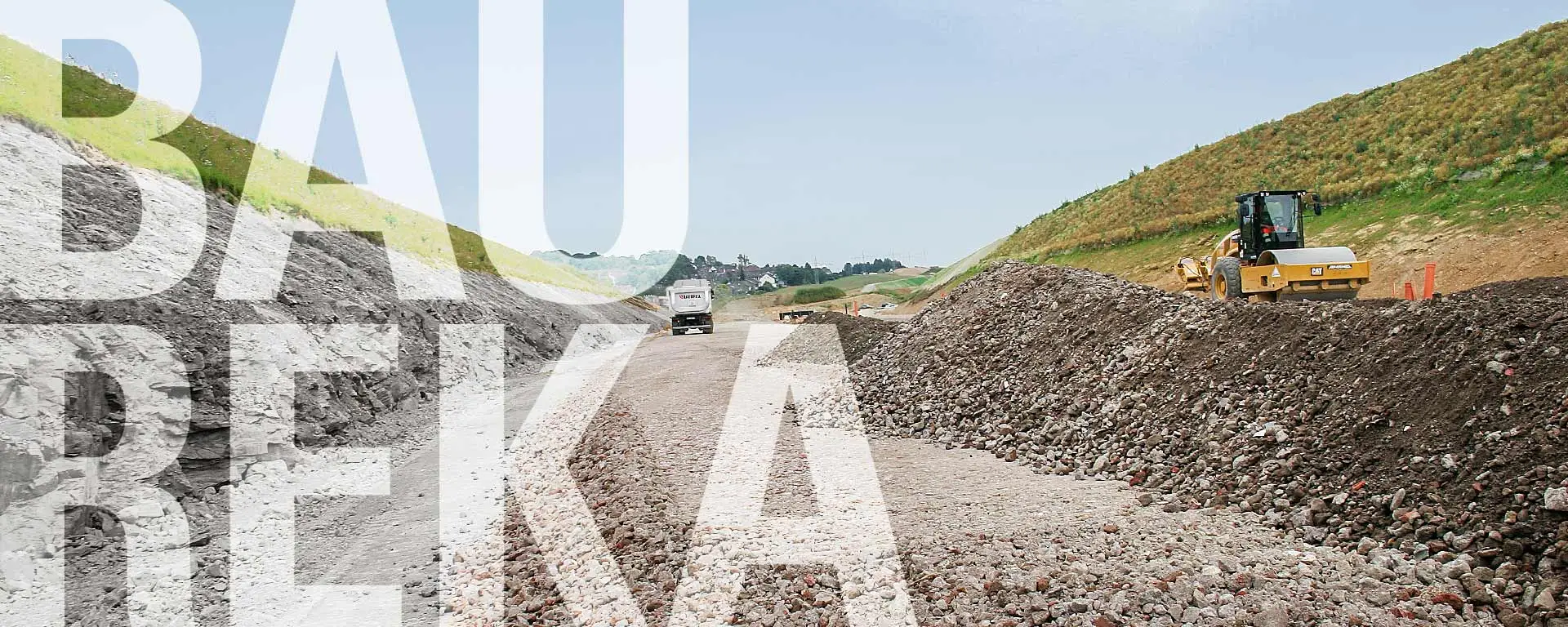 Ersatzbaustoffe und Recyclingbaustoffe für den Bau von Deponie und Straßen